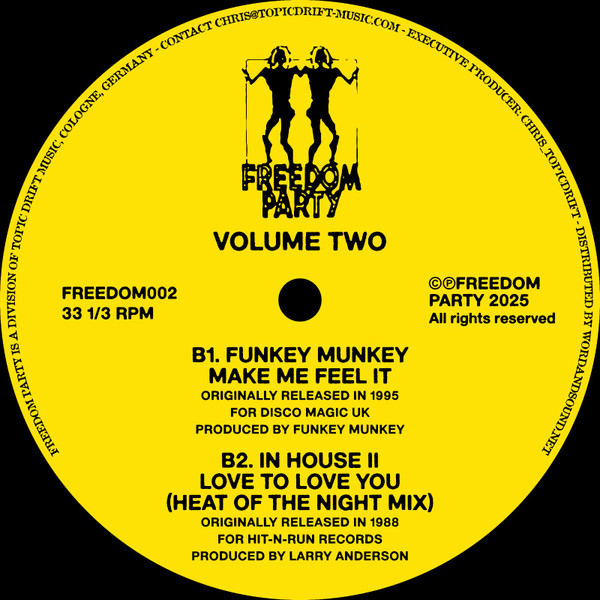 Various - Freedom Party Volume Two | Freedom Party (FREEDOM02) - 2 Various - Freedom Party Volume Two | Freedom Party (FREEDOM02) - 2