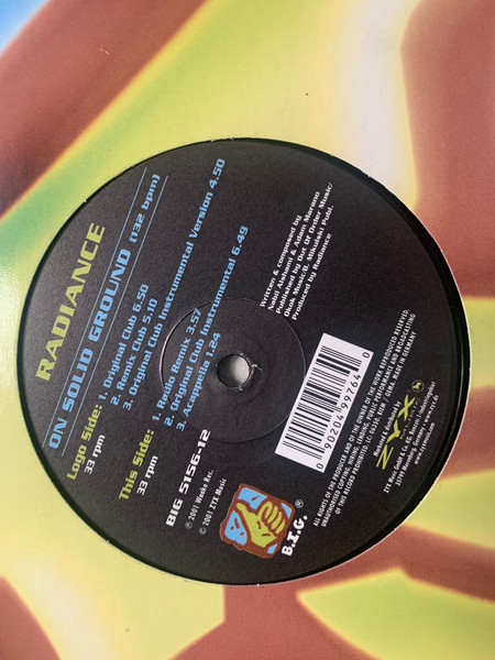 Radiance - On Solid Ground | B.I.G. (BIG 5156-12)