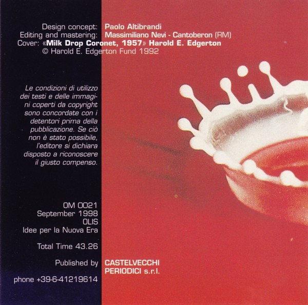Various - Materiali Sonori | Edizioni Olis (OM 0021) - 4 Various - Materiali Sonori | Edizioni Olis (OM 0021) - 4