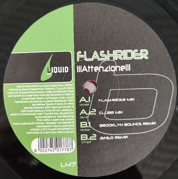 Flashrider - Attenzione!!! | Liquid Sound (L47) - main Flashrider - Attenzione!!! | Liquid Sound (L47) - main