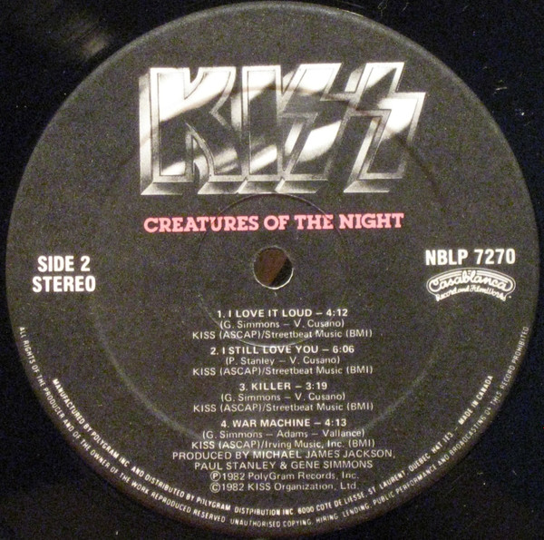 Kiss - Creatures Of The Night | Casablanca (NBLP 7270) - 4 Kiss - Creatures Of The Night | Casablanca (NBLP 7270) - 4