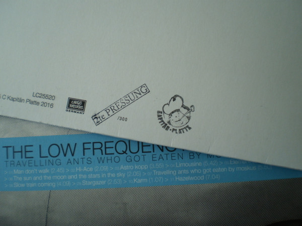 The Low Frequency In Stereo - Travelling Ants Who Got Eaten By Moskus | Kapitän Platte (Kutter 033) - 2 The Low Frequency In Stereo - Travelling Ants Who Got Eaten By Moskus | Kapitän Platte (Kutter 033) - 2