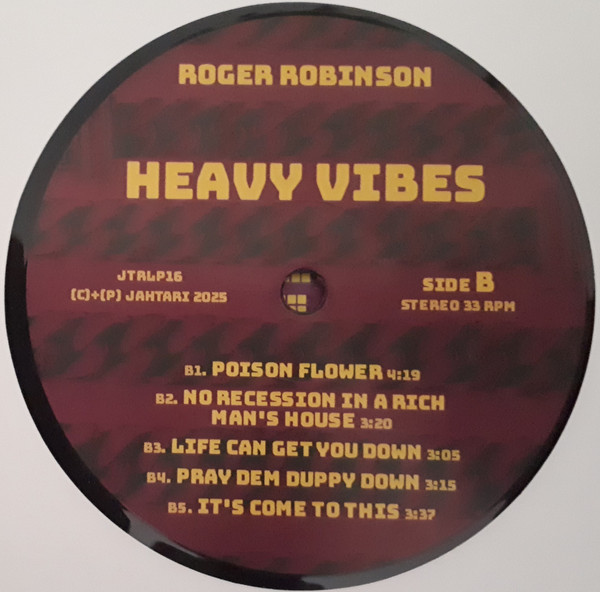 Roger Robinson - Heavy Vibes | Jahtari (JTRLP16) - 4