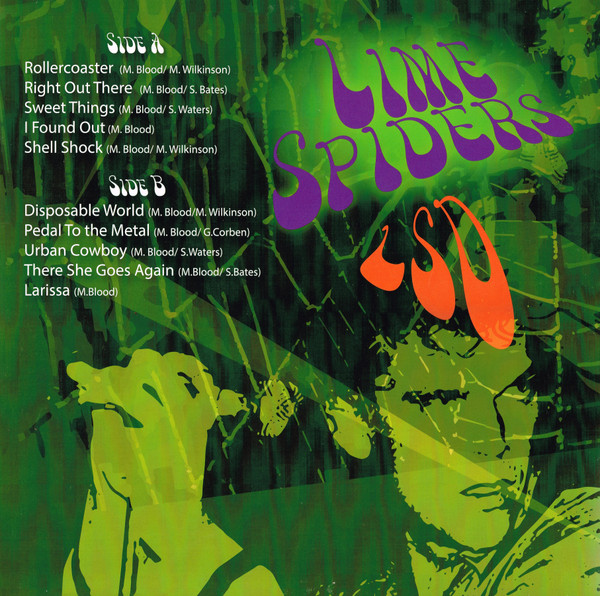 The Lime Spiders - LSD (Lime Spiders Delirium) LP | Not On Label (The Lime Spiders Self-released) (none) - 2 The Lime Spiders - LSD (Lime Spiders Delirium) LP | Not On Label (The Lime Spiders Self-released) (none) - 2
