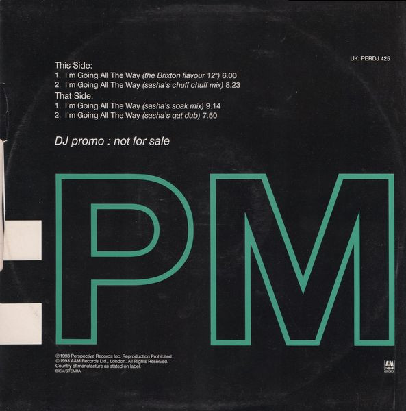 Sounds Of Blackness - I'm Going All The Way | A&M PM (PERDJ 425) - 2 Sounds Of Blackness - I'm Going All The Way | A&M PM (PERDJ 425) - 2