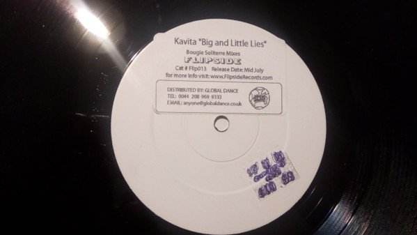 Kavita - Big & Little Lies | Flipside (Flip013)