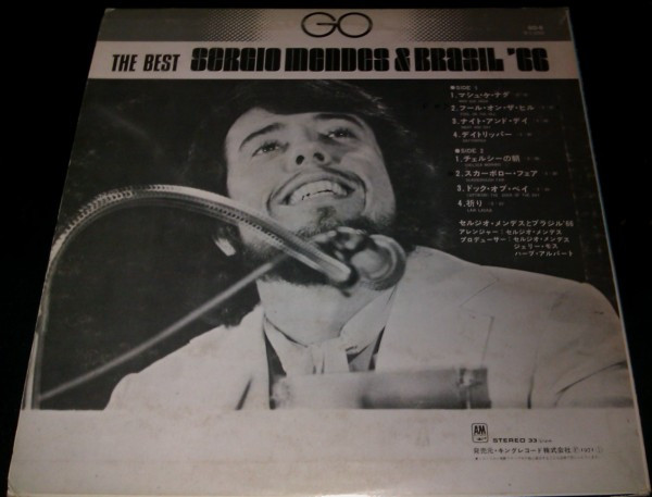Sérgio Mendes & Brasil '66 - The Best Sergio Mendes & Brasil '66 | A&M Records (GO-8) - 2 Sérgio Mendes & Brasil '66 - The Best Sergio Mendes & Brasil '66 | A&M Records (GO-8) - 2