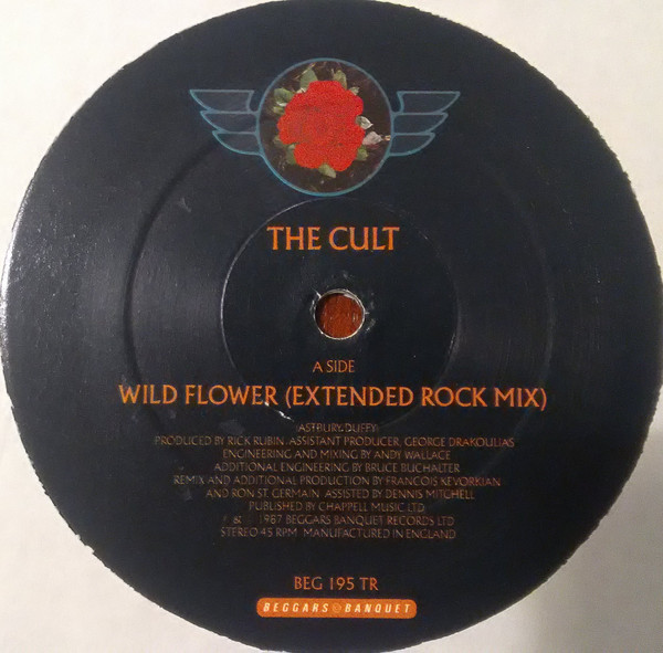 The Cult - Wild Flower | Beggars Banquet (BEG 195 TR) - 3 The Cult - Wild Flower | Beggars Banquet (BEG 195 TR) - 3