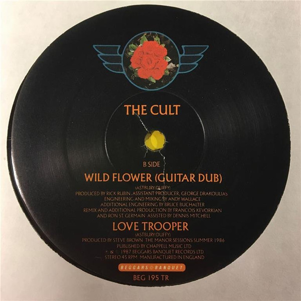 The Cult - Wild Flower | Beggars Banquet (BEG 195 TR) - 4 The Cult - Wild Flower | Beggars Banquet (BEG 195 TR) - 4
