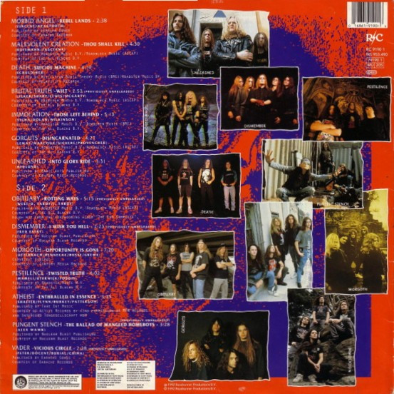 Various - Rock Hard Presents Monsters Of Death | R/C Records (RC 9190 1) - 2