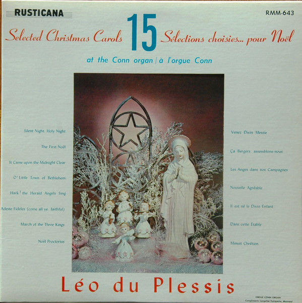Léo Du Plessis - 15 Selected Christmas Carols | Rusticana (RMM-643)