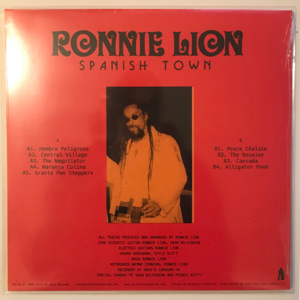 Ronnie Lion - Spanish Town | Isle Of Jura (ISLELP013)