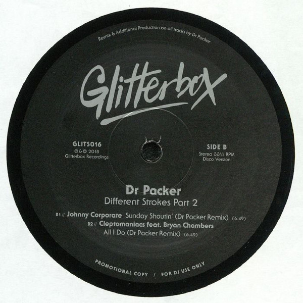 Dr. Packer - Different Strokes Part 2 | Glitterbox (GLITS016) - main