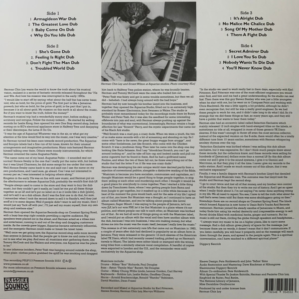 Herman Chin-Loy - Musicism Dub | Pressure Sounds (PSLP 113) - 3
