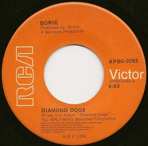 David Bowie - Diamond Dogs | RCA Victor (APB0-0293) - main