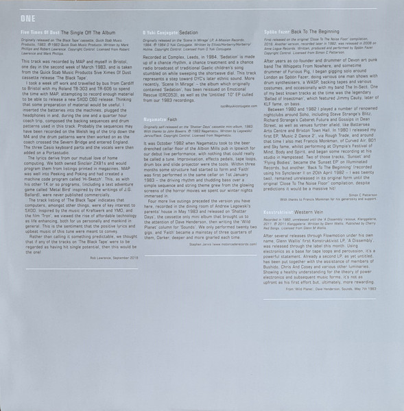 Additive Noise Function (Formative UK, European And North American Electronica 1978-1984)