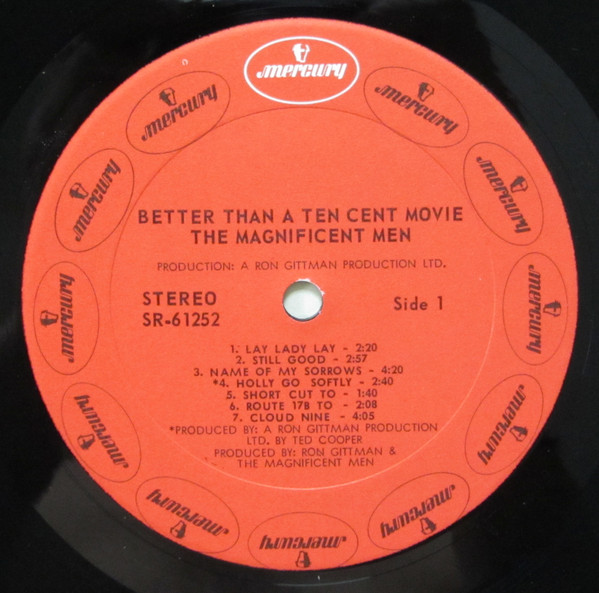 The Magnificent Men - Better Than A Ten Cent Movie | Mercury (SR 61252) - 2