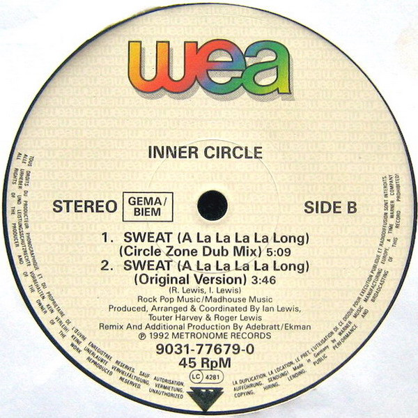 Inner Circle - Sweat (A La La La La Long) | WEA (9031-77679-0) - 4 Inner Circle - Sweat (A La La La La Long) | WEA (9031-77679-0) - 4