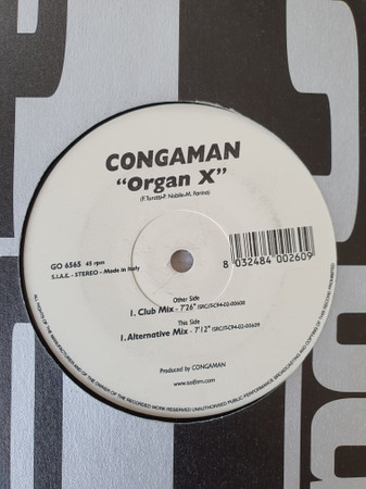 Congaman - Organ X | Stop And Go (GO 6565)