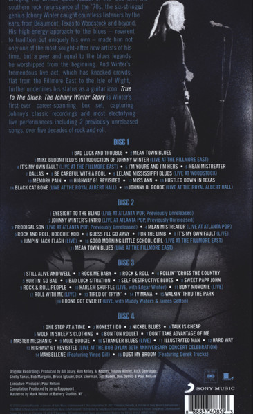 Johnny Winter - True To The Blues: The Johnny Winter Story | Columbia (88883740852) - 4 Johnny Winter - True To The Blues: The Johnny Winter Story | Columbia (88883740852) - 4