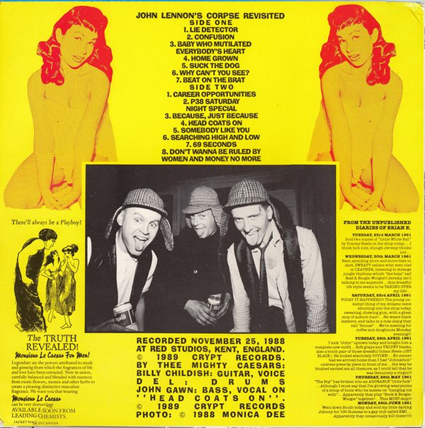 Thee Mighty Caesars - John Lennon's Corpse Revisited | Crypt Records (CRYPT LP018) - 2 Thee Mighty Caesars - John Lennon's Corpse Revisited | Crypt Records (CRYPT LP018) - 2