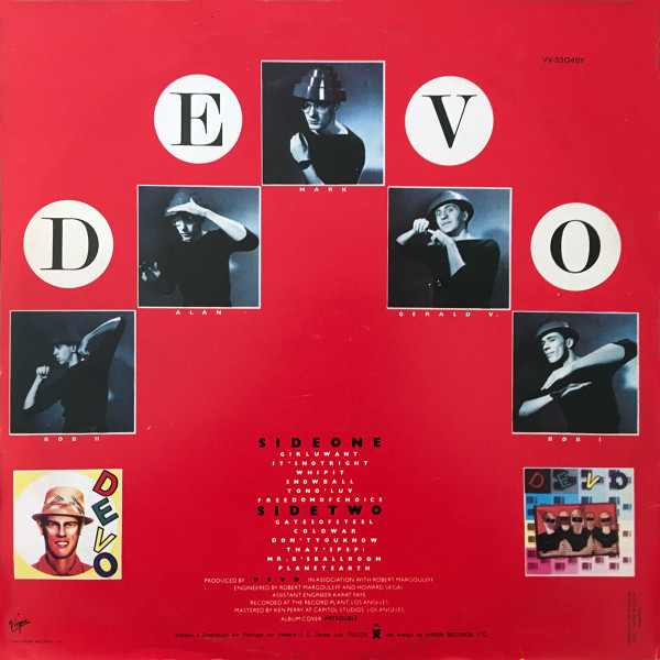 Devo - Freedom Of Choice | Virgin (VV-33.046Y) - 2