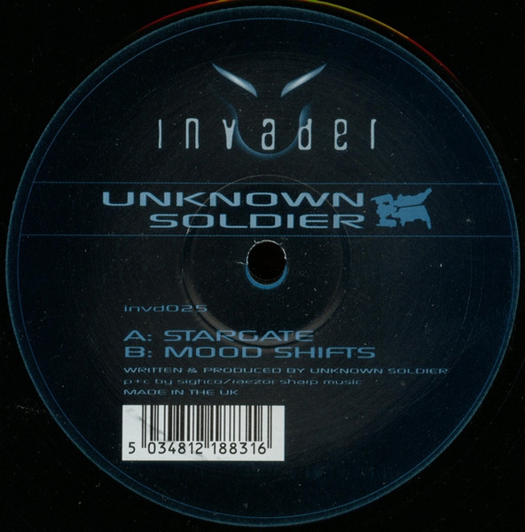 Unknown Soldier - Stargate / Mood Shifts | Invader Recordings (INVD025) - main