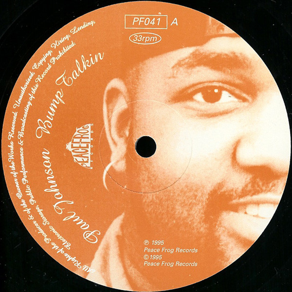 Paul Johnson - Bump Talkin | Peacefrog Records (PF041) - 2 Paul Johnson - Bump Talkin | Peacefrog Records (PF041) - 2