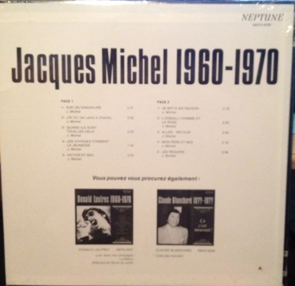 Jacques Michel - Jacques Michel 1960-1970 [Vinyl] | Neptune (NEPS-6006) - 2