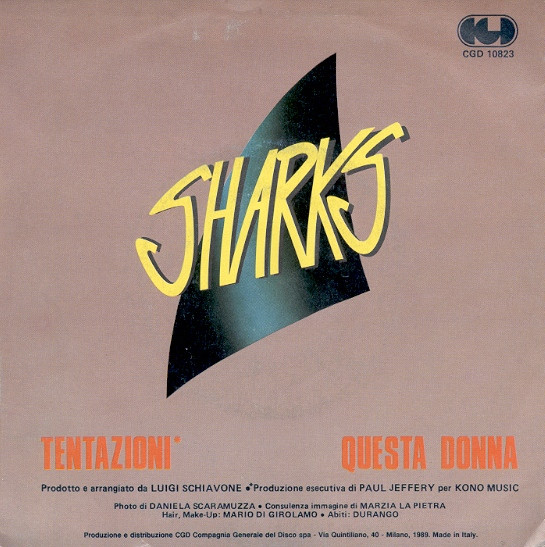 Sharks - Tentazioni | CGD (CGD 10823) - 2