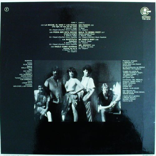 Liquid Gold - La Noche, El Vino Y Las Rosas - Vinilo | Carnaby (TXS 3216) - 2 Liquid Gold - La Noche, El Vino Y Las Rosas - Vinilo | Carnaby (TXS 3216) - 2
