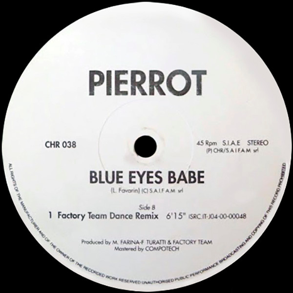 Pierrot - Blue Eyes Babe | CHR (CHR 038) - main