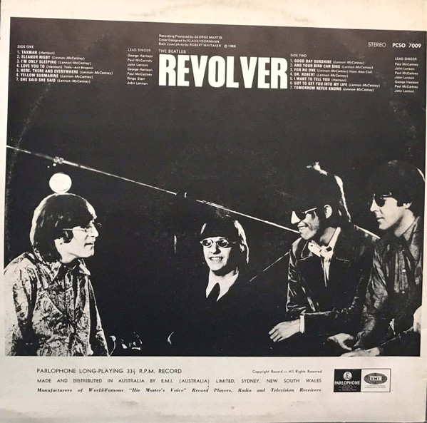 The Beatles - Revolver | Parlophone (PCSO-7009) - 2