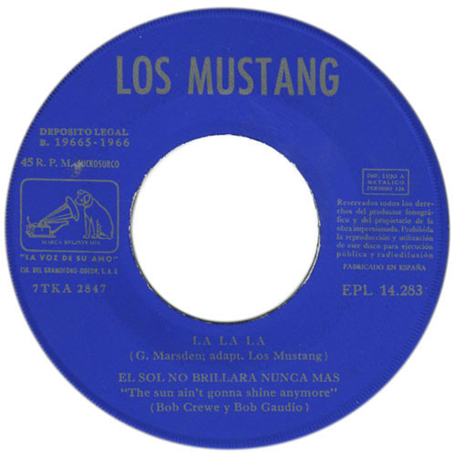 Los Mustang - La La La | La Voz De Su Amo (EPL 14.283) - 3