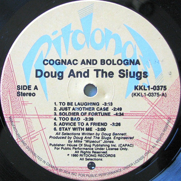 Doug And The Slugs - Cognac And Bologna | Ritdong (KKL1-0375) - 3