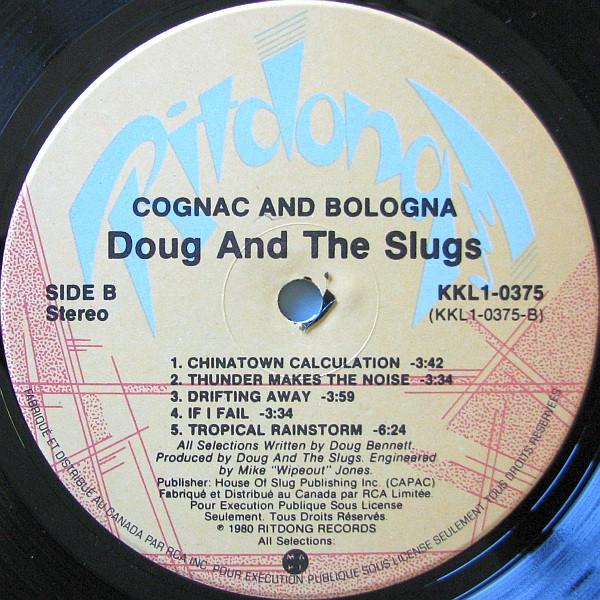 Doug And The Slugs - Cognac And Bologna | Ritdong (KKL1-0375) - 4