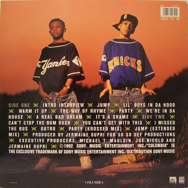 Kris Kross - Totally Krossed Out | Columbia (COL 471434 1) - 2 Kris Kross - Totally Krossed Out | Columbia (COL 471434 1) - 2
