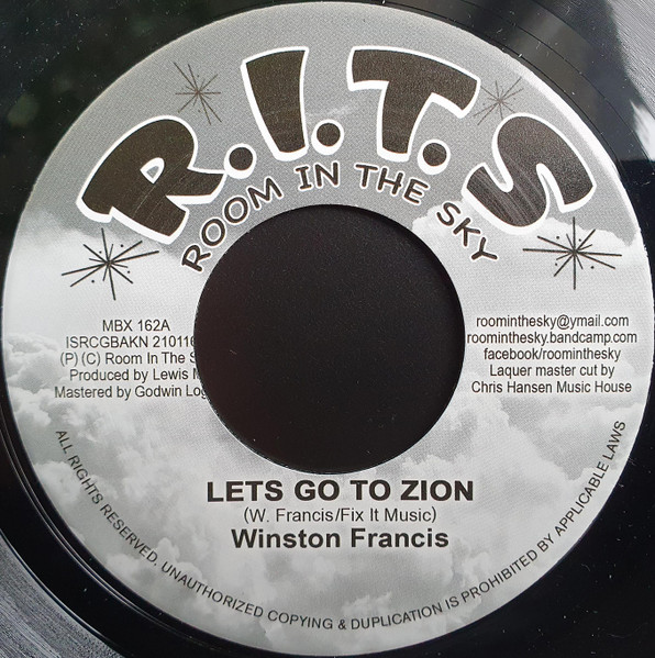 Winston Francis - Let's Go To Zion | Room In The Sky (MBX162) - main