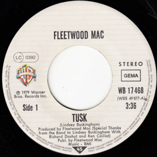 Fleetwood Mac - Tusk | Warner Bros. Records (WB 17 468) - 2