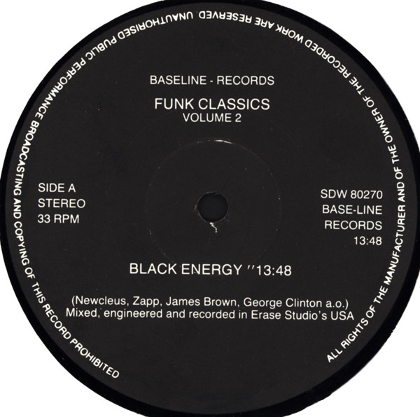 Various - Funk Classics Volume 2 | Baseline Records (SDW 80270) - 3 Various - Funk Classics Volume 2 | Baseline Records (SDW 80270) - 3