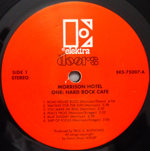 The Doors - Morrison Hotel | Elektra (EKS-75007) - 4 The Doors - Morrison Hotel | Elektra (EKS-75007) - 4