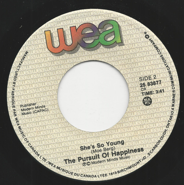 The Pursuit Of Happiness - I'm An Adult Now | WEA (25 83877) - 2