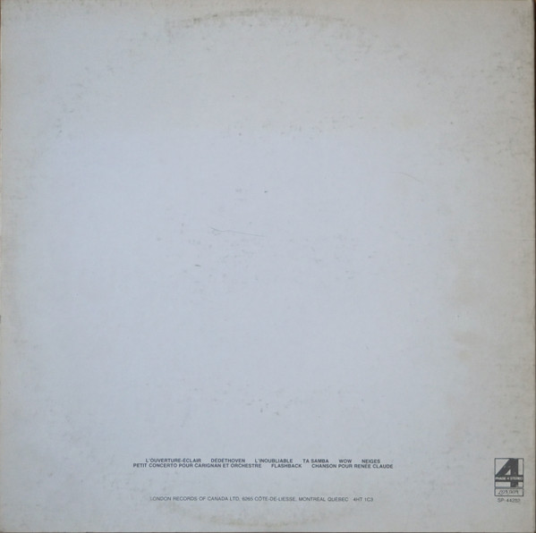 André Gagnon - Neiges | London Records (SP-44252) - 4 André Gagnon - Neiges | London Records (SP-44252) - 4