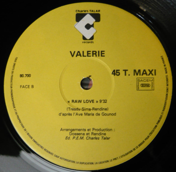 Valérie - A Whiter Shade Of Pale | Charles Talar Records (80.700) - 2