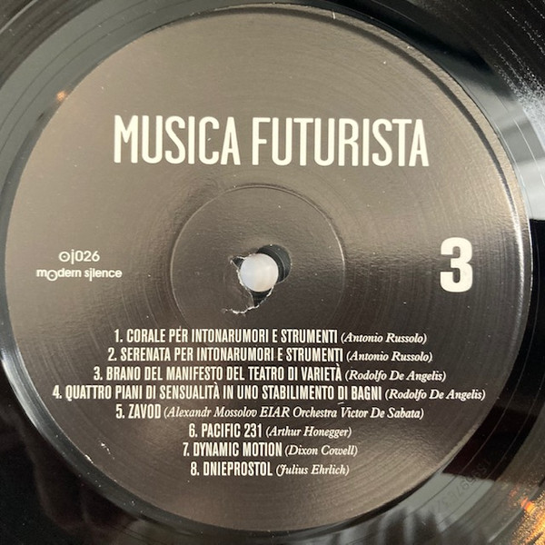Various - La Musica Futurista Nell’Italia E Nel Mondo | modern silence (OI026) - 4