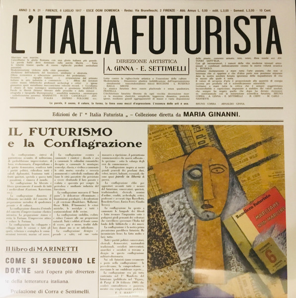 Various - La Musica Futurista Nell’Italia E Nel Mondo | modern silence (OI026) - main