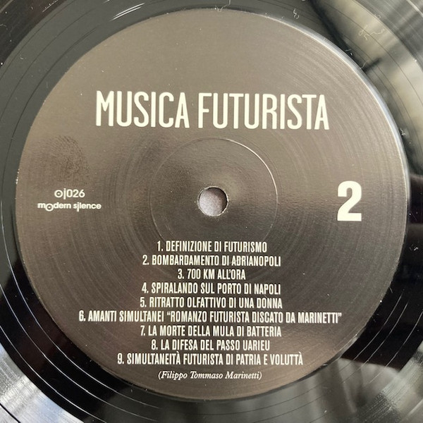 Various - La Musica Futurista Nell’Italia E Nel Mondo | modern silence (OI026) - 3