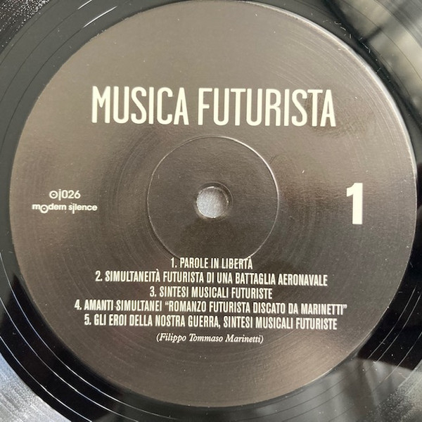 Various - La Musica Futurista Nell’Italia E Nel Mondo | modern silence (OI026) - 2