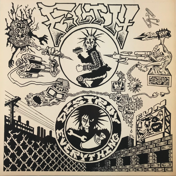 Blatz & Filth - Shit Split | Lookout! Records (LOOKOUT RECORDS #43) - 2 Blatz & Filth - Shit Split | Lookout! Records (LOOKOUT RECORDS #43) - 2