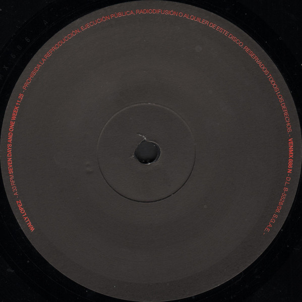 Wally Lopez - Seven Days And One Week 2006 / Last Odissey | Vendetta Records (VENMX 686 (N)) - 3